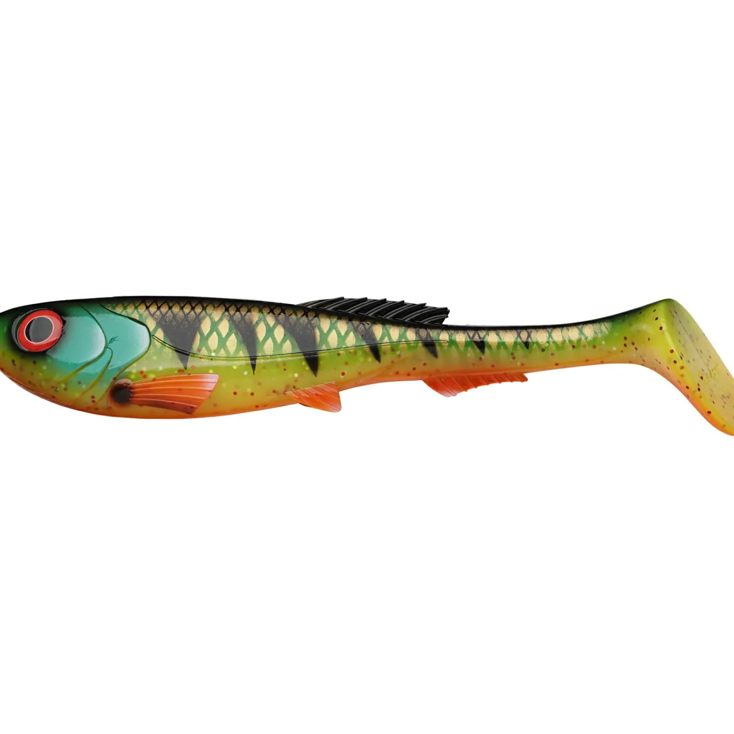 Abu Garcia Beast Paddletail (Firetiger)< Gummiköder ·Gummifische & Shads