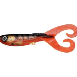 Abu Garcia Beast Twintail (Red Tiger)< Gummiköder ·Gummifische & Shads