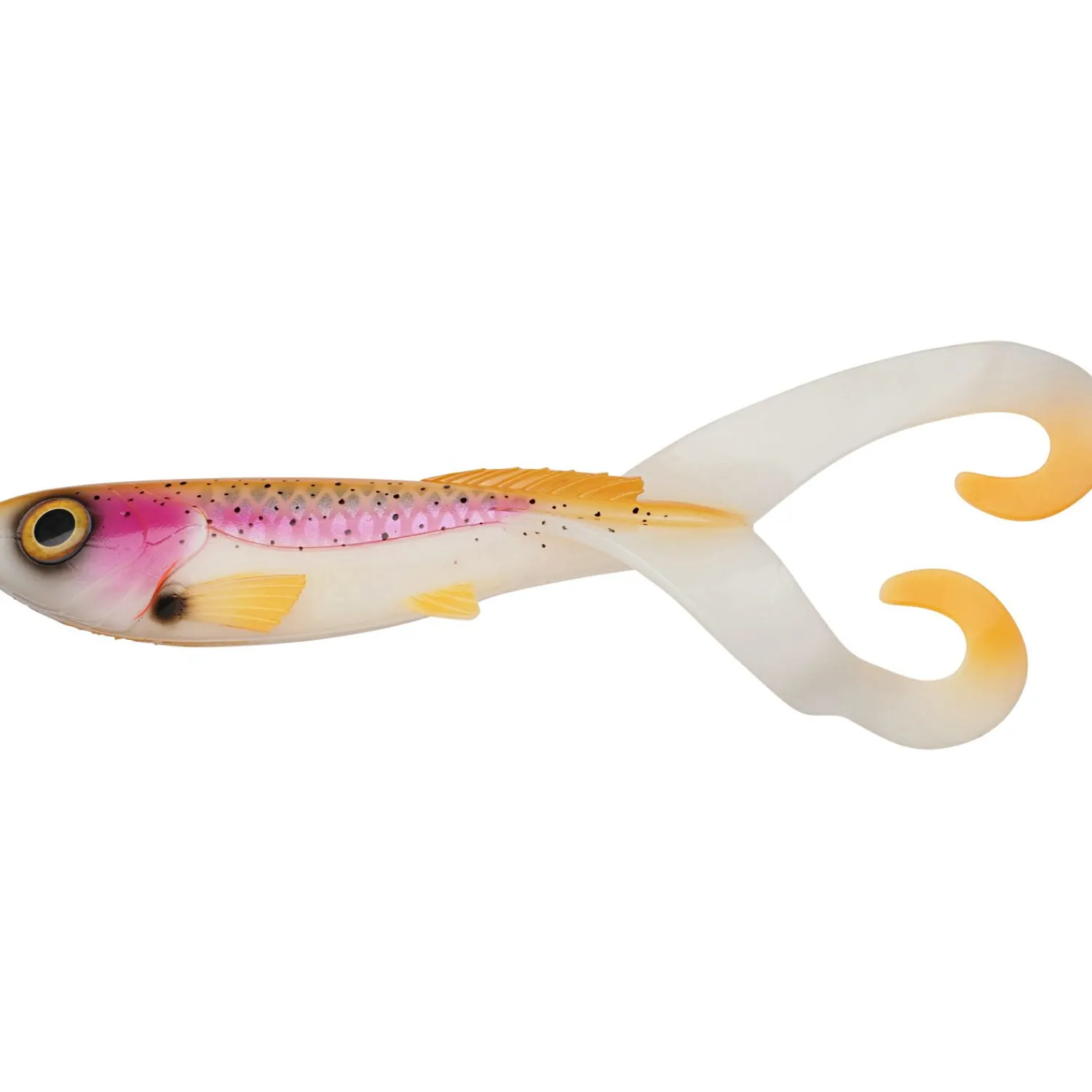 Abu Garcia Beast Twintail (Albino Trout)< Gummiköder ·Gummifische & Shads