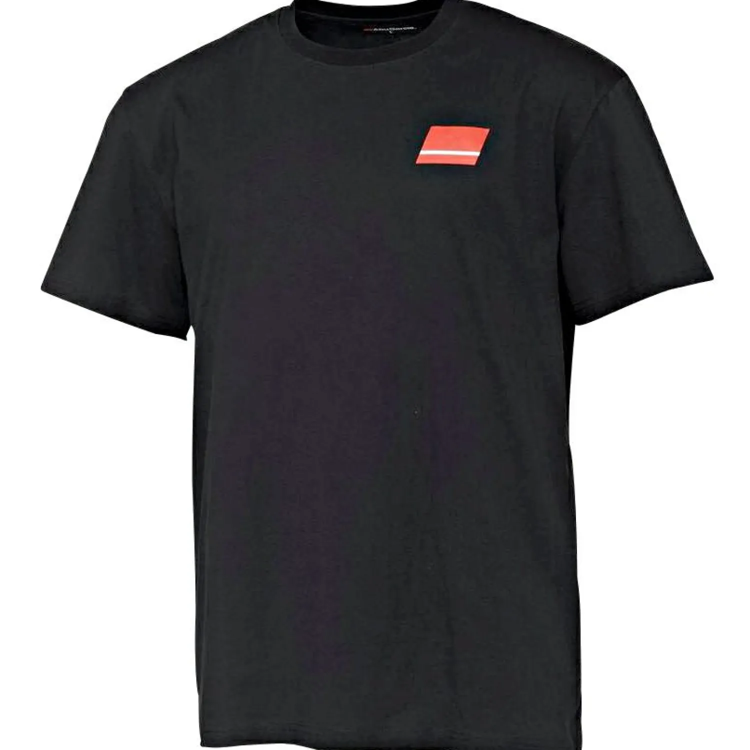 New Flag Logo T-Shirt Herren (Black) Angelshirts & Angel-Oberteile