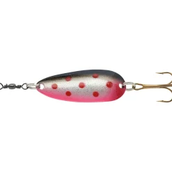 Abu Garcia Jazz Spoon (Silver/Red Dot)< Forellenangeln-Zubehör|Trout Spoons