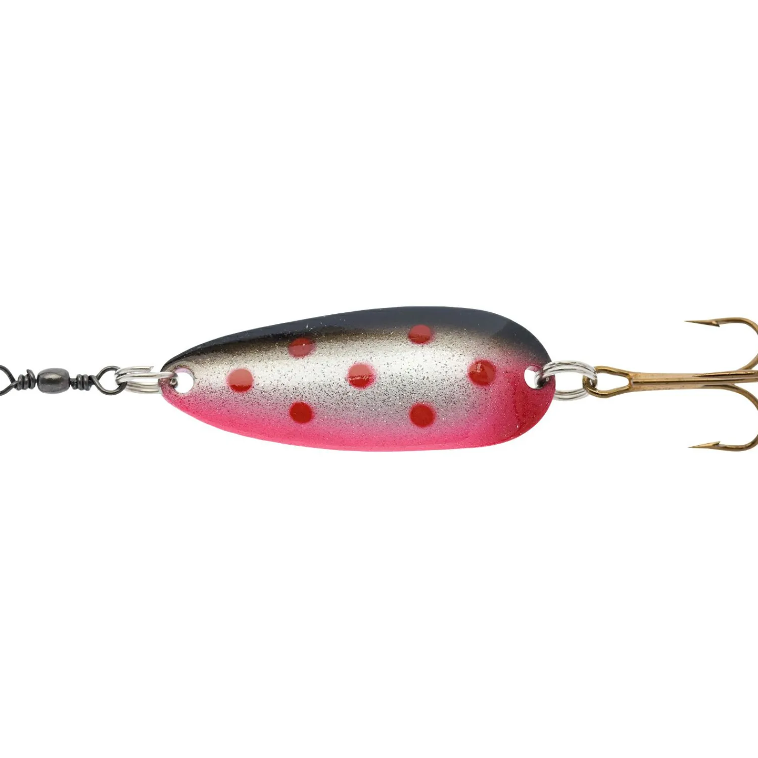 Abu Garcia Jazz Spoon (Silver/Red Dot)< Forellenangeln-Zubehör|Trout Spoons