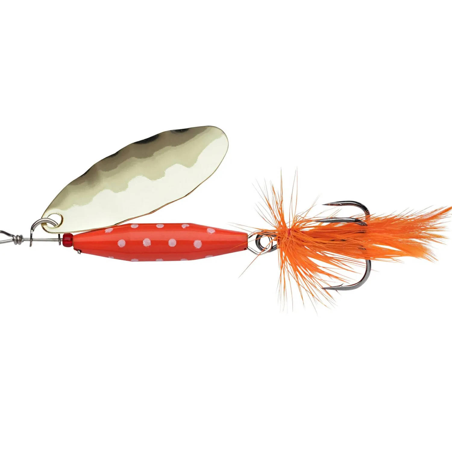 Hot Reflex Red (Sinking Gold) Spinner