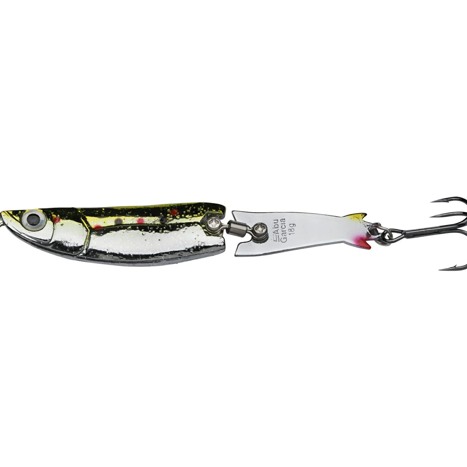 Abu Garcia Toby Jointed (Green Back Minnow)< Sonstige Metallköder
