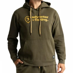 Outlet Cotton Hoodie Unisex (Khaki) Angelpullover & -Strickjacken