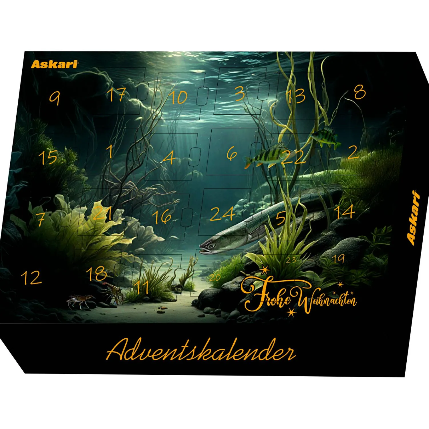 Adventskalender Allround 2025< Angelkarten & Angelkalender|Geschenkideen Für Angler