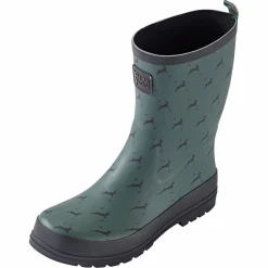 Online Gummistiefel Hirschlein Damen (Oliv) Damen Damen Angelschuhe|Damen Angelschuhe