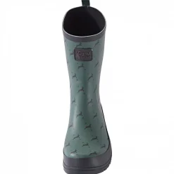 Online Gummistiefel Hirschlein Damen (Oliv) Damen Damen Angelschuhe|Damen Angelschuhe