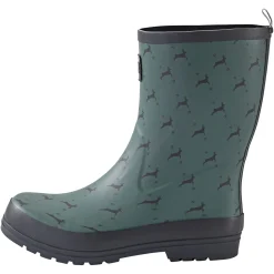 Online Gummistiefel Hirschlein Damen (Oliv) Damen Damen Angelschuhe|Damen Angelschuhe
