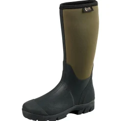Almwalker Neoprenstiefel Farum II Herren (Oliv/Schwarz)< Angel-Gummistiefel & Neoprenstiefel