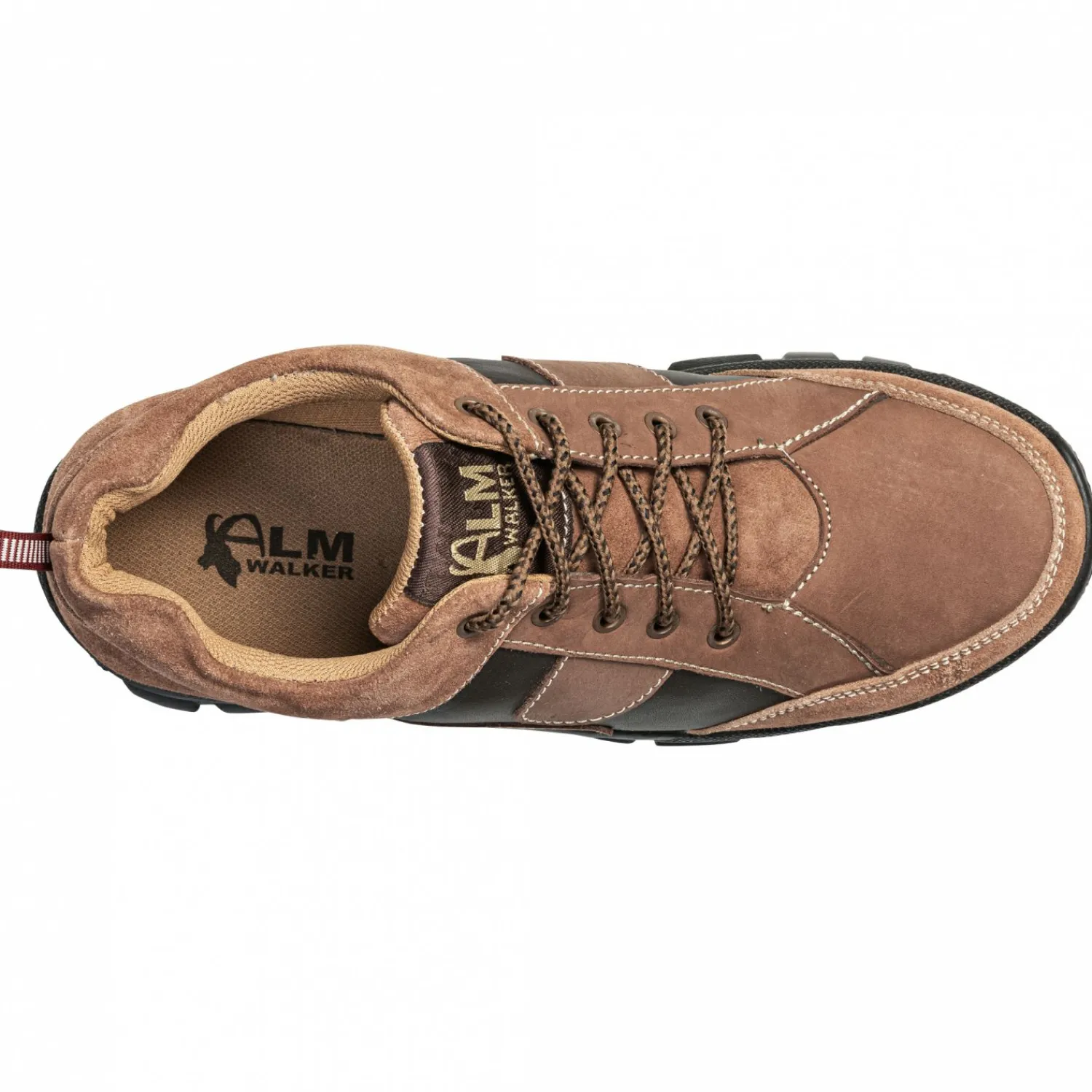 Almwalker Outdoor Lederschuhe Jack Herren (Braun/Schwarz)< Angel- & Outdoor-Schuhe