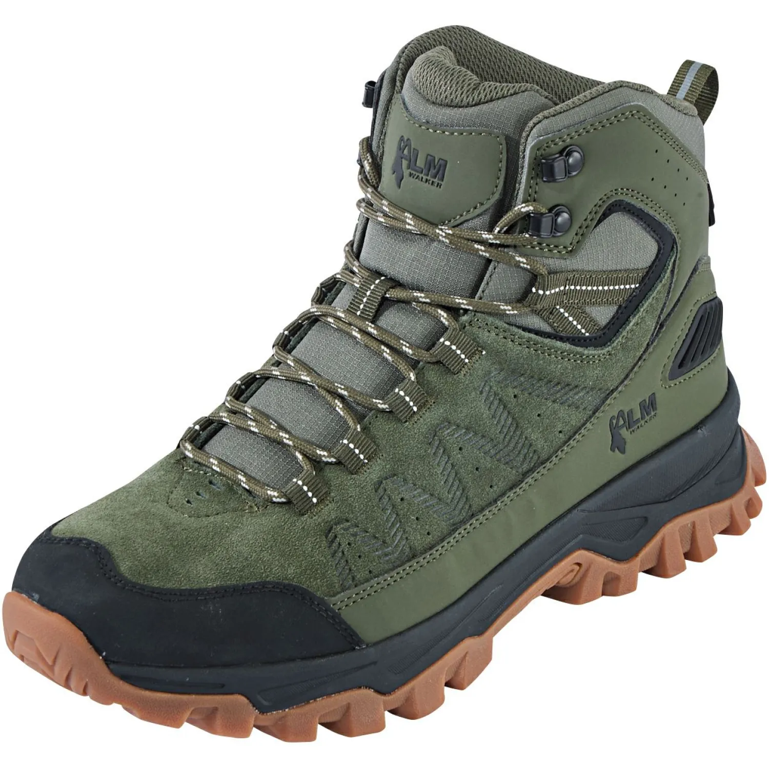 Almwalker Outdoorboots Hugin Herren (Oliv)< Angel- & Outdoor-Schuhe