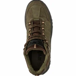 Almwalker Outdoorboots Montana Herren (Oliv/Braun)< Angel- & Outdoor-Schuhe