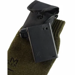 Almwalker Red Level Kniestrümpfe Feuerland Unisex, beheizbar (Oliv)< Outdoor- & Angel-Socken|Beheizbare Bekleidung