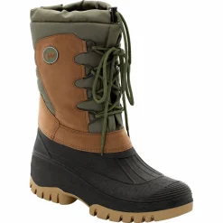 Almwalker Winter Boots Unisex (Braun/Oliv)< Angelstiefel & Outdoor Boots