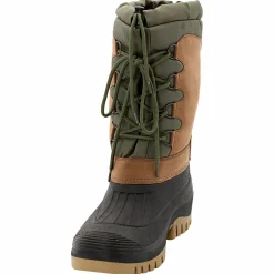 Almwalker Winter Boots Unisex (Braun/Oliv)< Angelstiefel & Outdoor Boots