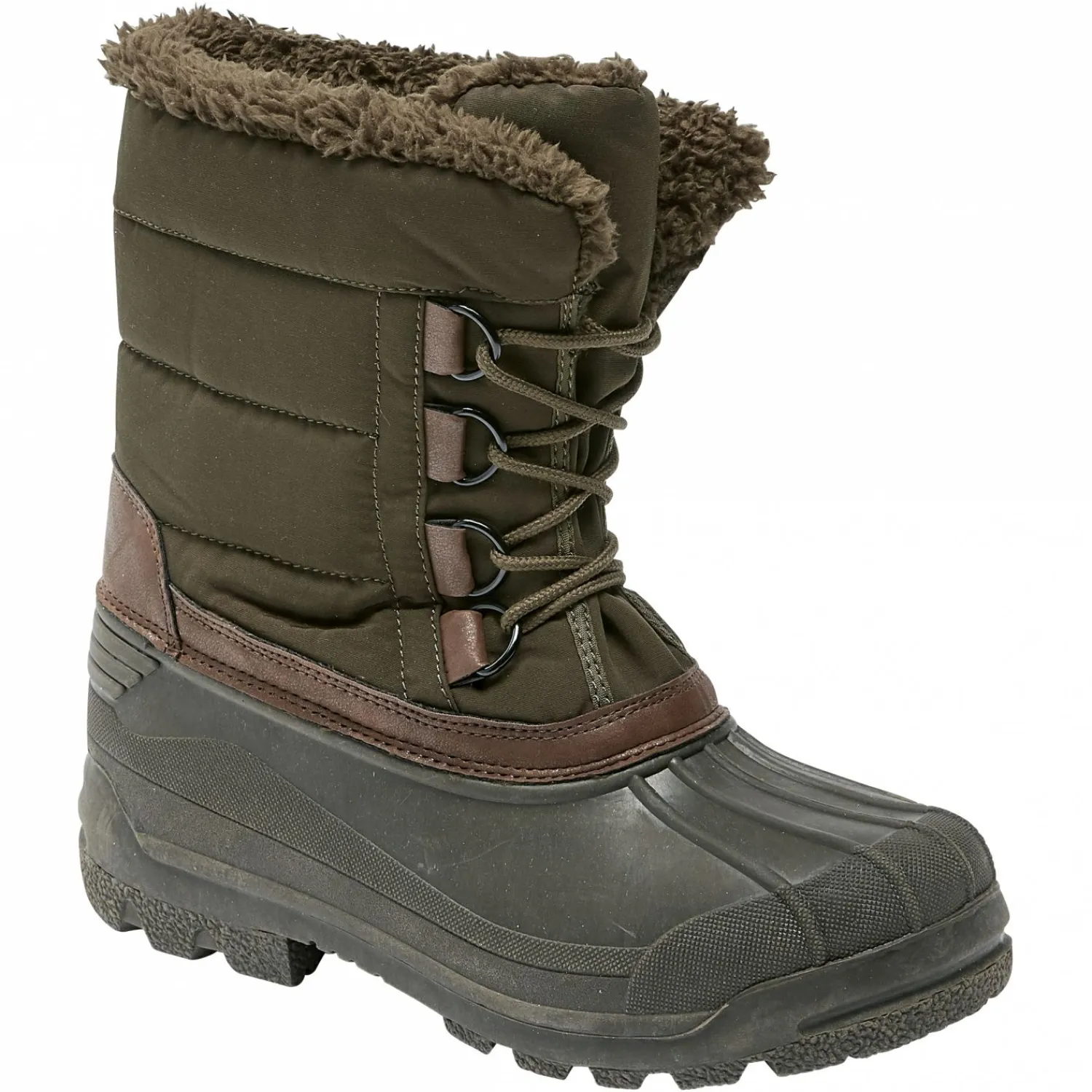 Almwalker Winterstiefel Polar Extreme Herren (Oliv/Schwarz)< Angelstiefel & Outdoor Boots