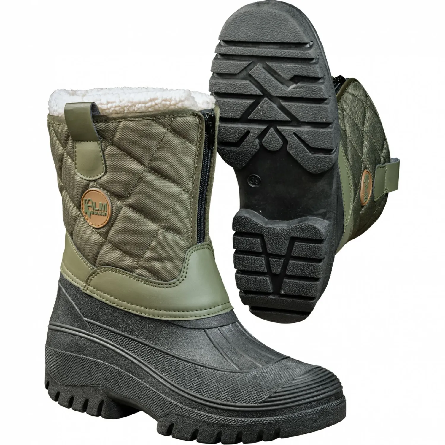 Almwalker Winterstiefel Tumba Damen (Oliv/Schwarz)<Damen Damen Angelschuhe|Damen Angelschuhe