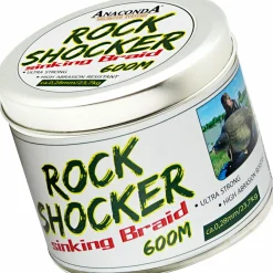 Anaconda Angelschnüre Rockshocker (grün, 600 m)< Karpfenschnüre|Geflochtene Schnüre