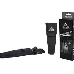 New Blaxx Cutlery Single Set Campinggeschirr, Campingbesteck & Campingtöpfe
