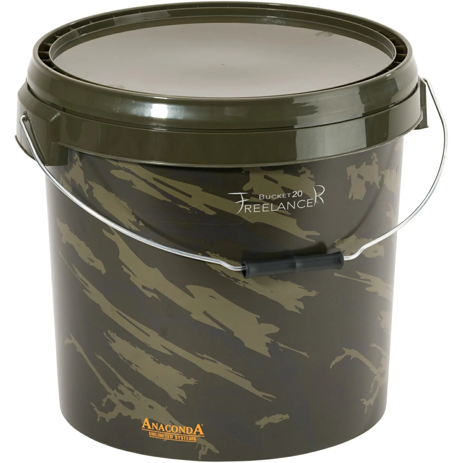 Anaconda Bucket Freelancer (rund, 20 Liter)< Angelkoffer & Angelboxen ·Köderfischeimer & Angeleimer