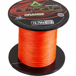 Hot Jungle Orange Fast Sinking Braid (600 m) Geflochtene Schnüre