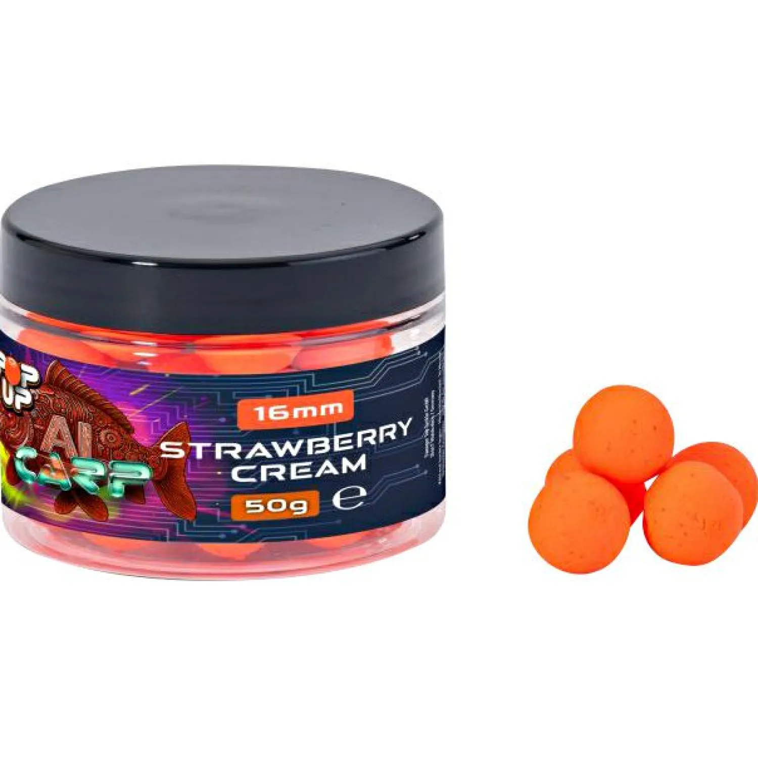 Anaconda Pop Ups Bird Food Mix / Fish Mix (Strawberry Cream)< Karpfenfutter·Boilies & Popup Boilies|Karpfenfutter