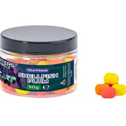 Anaconda Wafter-Dumbells Bird Food Mix / Fish Mix (Shellfish-Plum)< Karpfenfutter|Karpfenfutter·Boilies & Popup Boilies