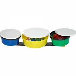 Anplast 3er Set Madendosen + Halterung< Angelkoffer & Angelboxen ·Madendosen & Angelzubehör-Dosen|Angelfutter-Zubehör