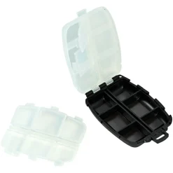 Anplast Twister-Box mit Magnet (Semi Transparent)< Angelkoffer & Angelboxen ·Madendosen & Angelzubehör-Dosen|Angelkoffer & Angelboxen ·Angelboxen