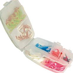 Best Twister-Box (Semi Transparent) Angelkoffer & Angelboxen ·Madendosen & Angelzubehör-Dosen|Angelkoffer & Angelboxen ·Angelboxen