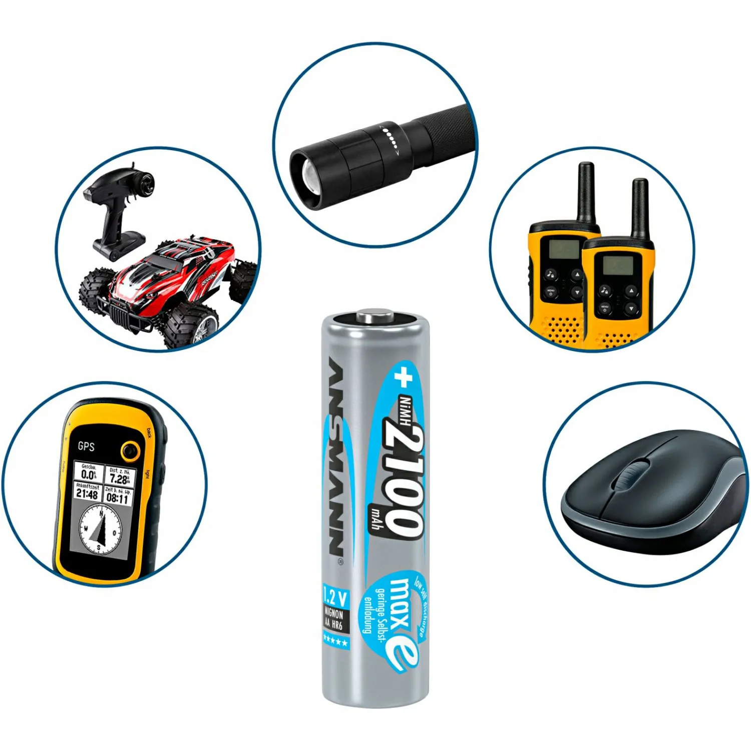 Best Akkubatterie maxE Mignon (AA/HR6) Batterien & Akkus