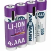 Online Lithium Akku Micro AAA Typ 500 Batterien & Akkus