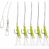 Online Real Skin Vorfach Rig 5 (Chartreuse) Meeresangeln-Zubehör|Angelvorfächer & Beifänger
