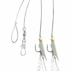 Outlet Real Skin Vorfach Rig 2 (Natural) Meeresangeln-Zubehör|Angelvorfächer & Beifänger