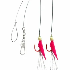 Online Real Skin Vorfach Rig 2 (Pink) Meeresangeln-Zubehör|Angelvorfächer & Beifänger