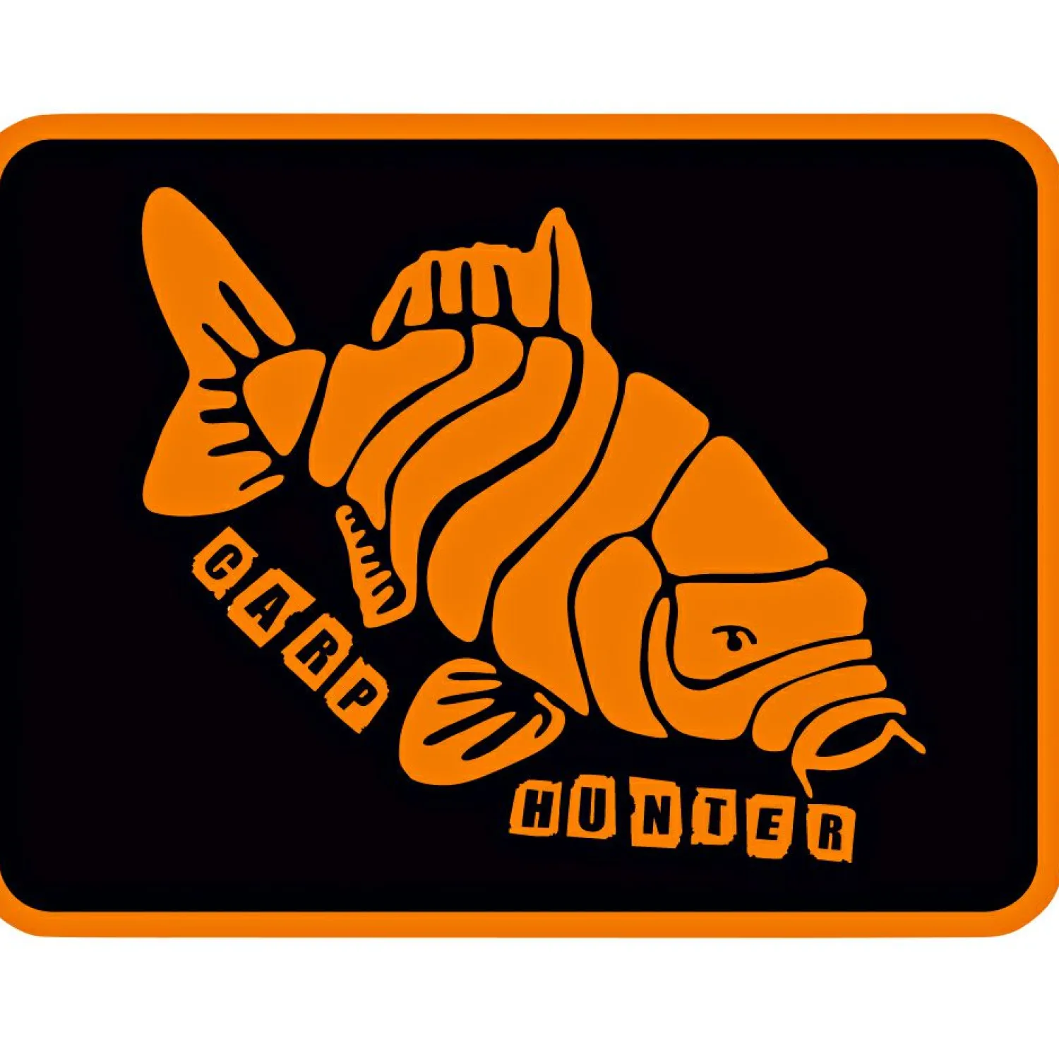 Discount Aufnäher "Carp Hunter" Sonstige Angel-Accessoires