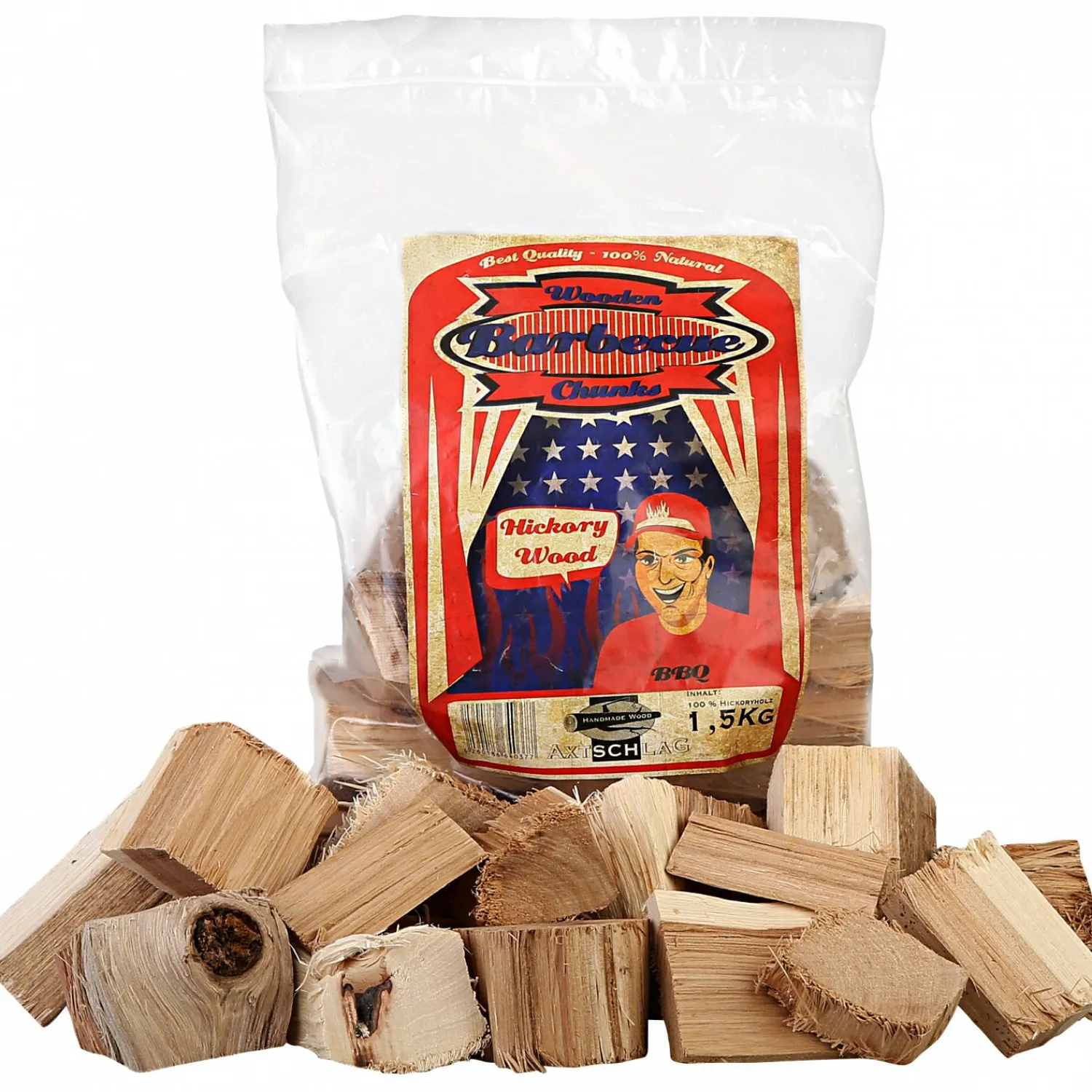 Hot Räucherholz Eiche – Smoker Wood Oak (hickory) Räucherbedarf·Räuchermehl & Räuchergewürze