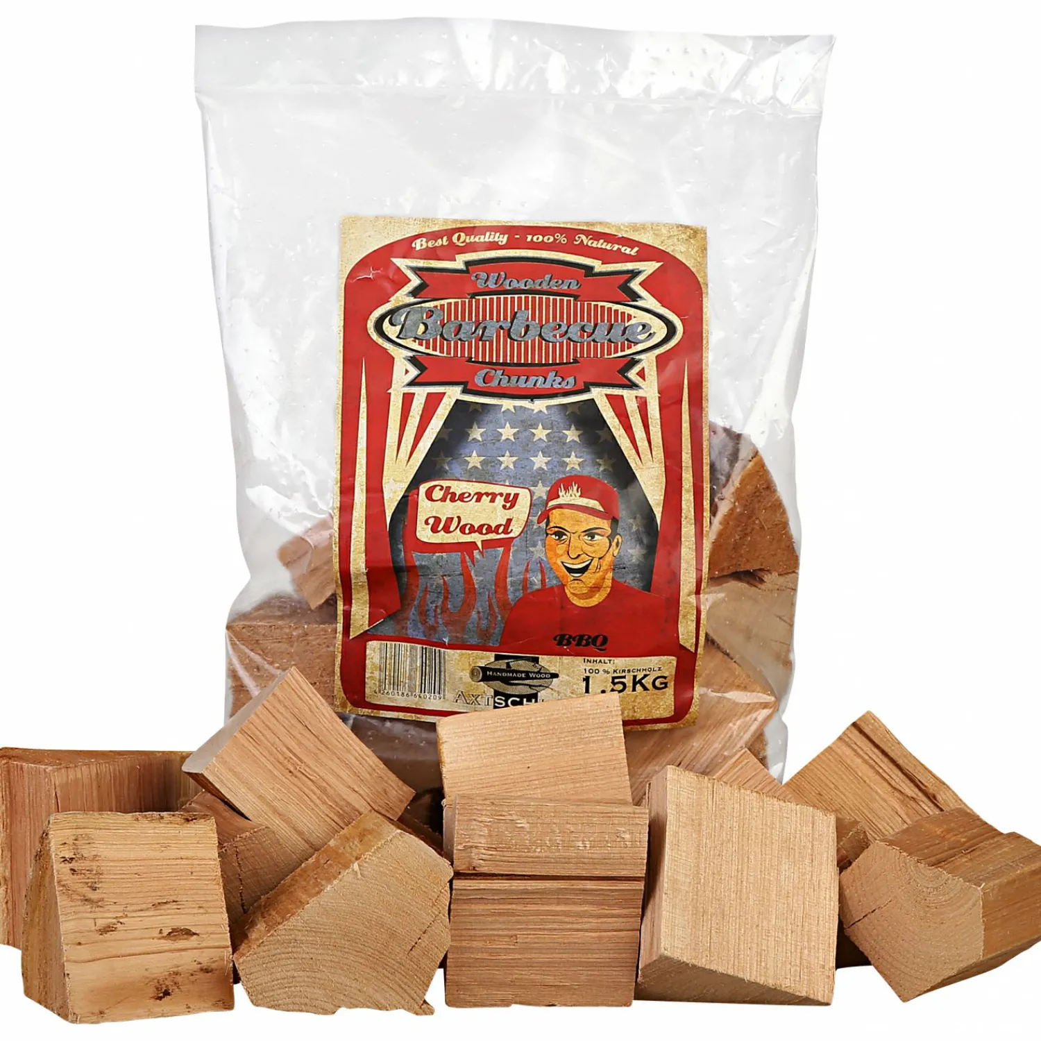 Axtschlag Räucherholz Kirsche – Smoker Wood Cherry< Räucherbedarf·Räuchermehl & Räuchergewürze