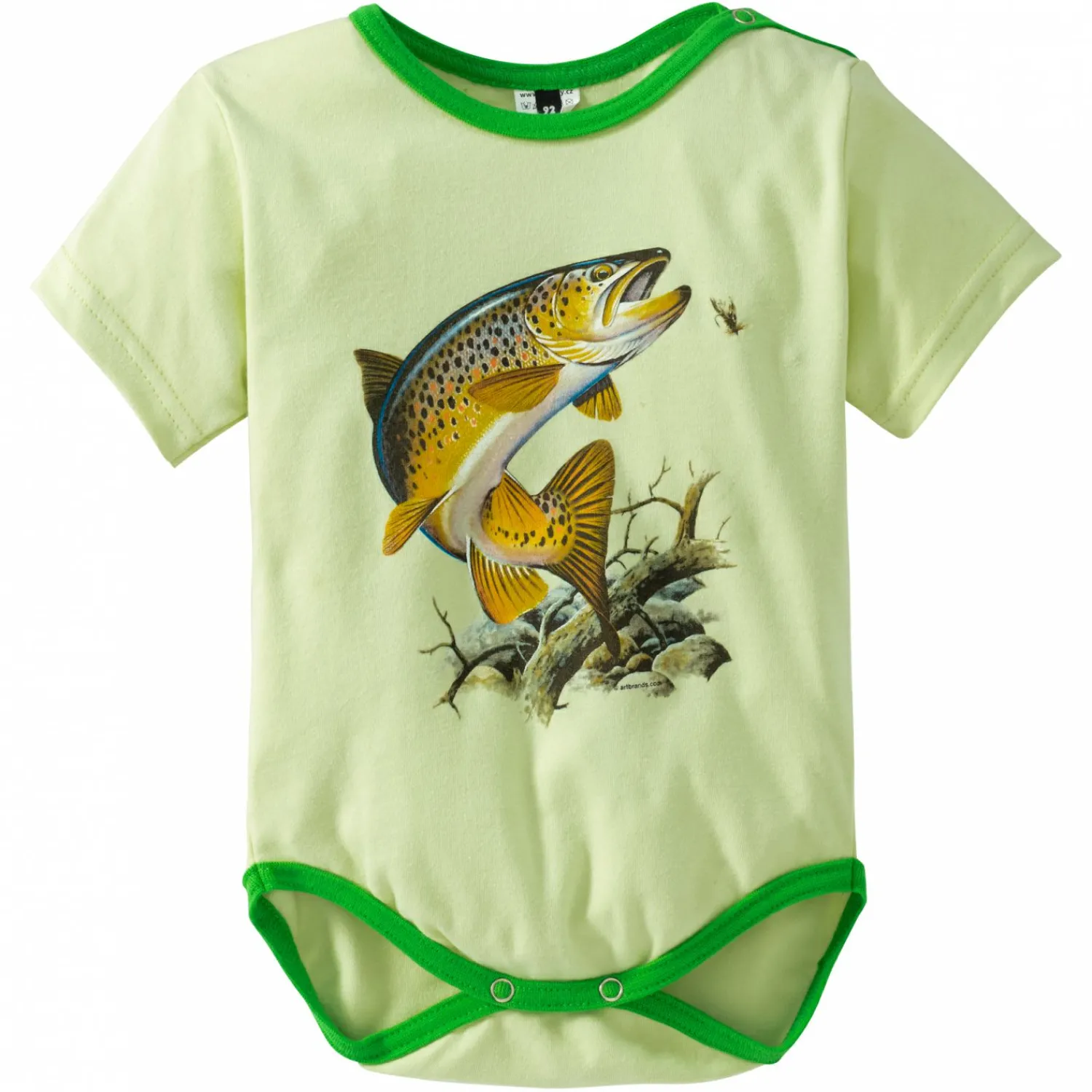 Hot Baby Body "Forelle" Kinder (Grün) Kinder Kinder-Bekleidung