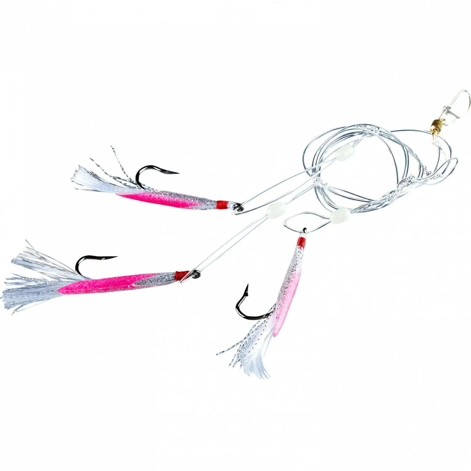 Best 71° North Dorsch- und Köhlersystem (pink) Meeresköder ·Angelzubehör Norwegen|Meeresköder