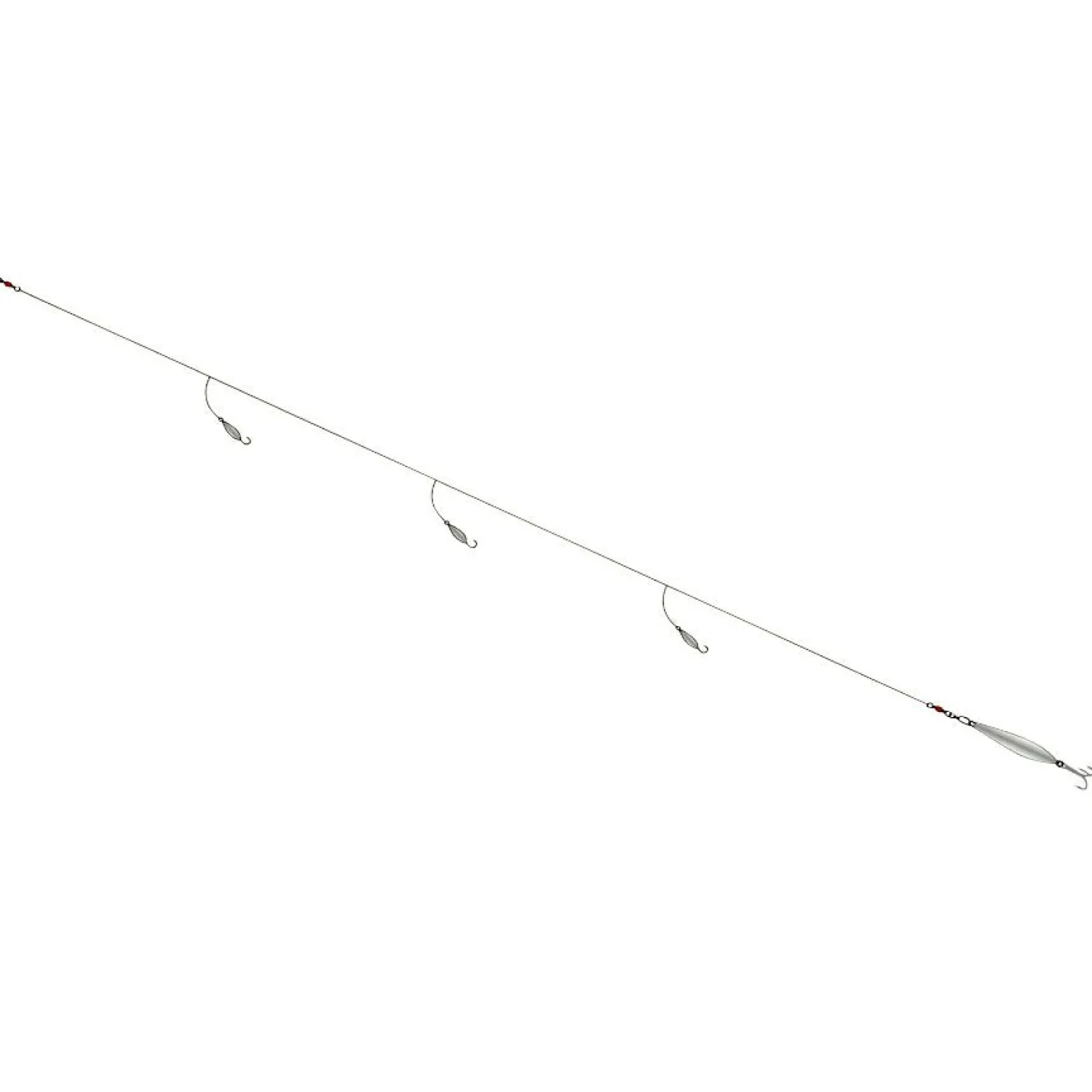 Balzer 71° North Dorsch-Blinker System (3 Haken)< Meeresköder|Meeresköder ·Angelzubehör Norwegen