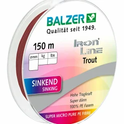 Balzer Angelschnüre Iron Line (braun)< Geflochtene Schnüre
