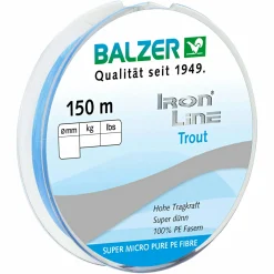 Balzer Angelschnur Iron Line (hellblau, 150 m)< Forellenschnüre|Forellenschnüre