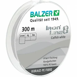 Balzer Angelschnur Iron Line Catfish (weiß, 300 m)< Wallerschnüre|Wallerschnüre