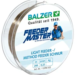 Balzer Angelschnur Lightfeeder-/ Method Feeder (braun, 200 m)< Friedfischschnüre|Monofile Schnüre