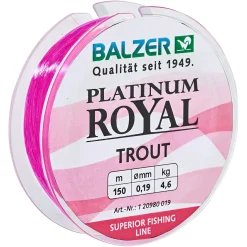 Hot Angelschnur Platinum Royal Trout (pink) Forellenschnüre|Forellenschnüre