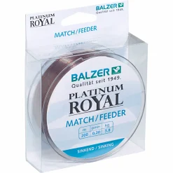 Angelschnur Platinum Royal Match / Feeder (platin, 200 m) Friedfischschnüre|Friedfischschnüre