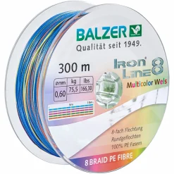 New Iron Line Wels Multicolor Geflochtene Schnüre