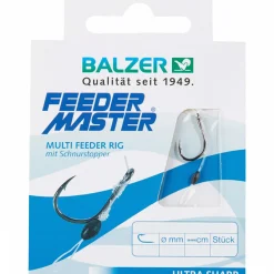 Hot Method Feeder Haken mit Schnurstopper Angelvorfächer & Beifänger
